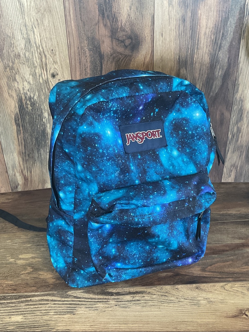 Jansport Blue Galaxy Print Backpack C367